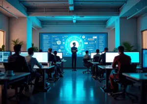 Современный офис с визуальным программированием Low-code и интеллектуальным поиском на основе YandexGPT